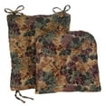 thumbnail image 2 of Gripper Jumbo Rocking Chair Cushions, Cabernet, 2 of 4