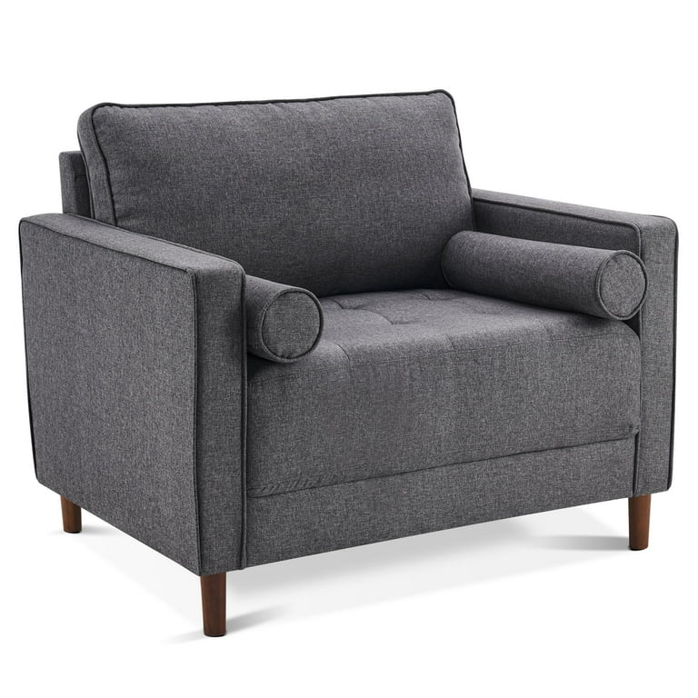 Lifestyle solutions lillith mid century 2025 modern chair in navy blue