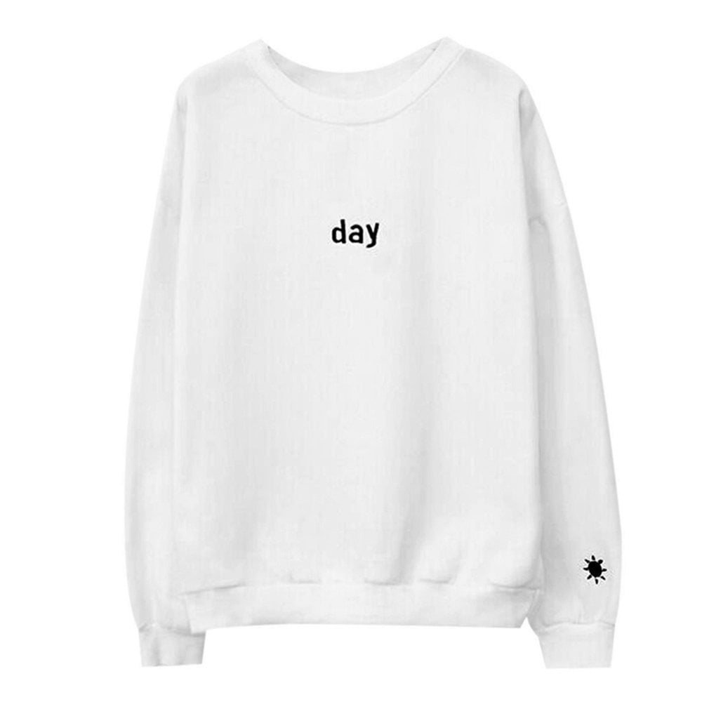 Collar Sweatshirts Tops Female Tops 