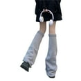 thumbnail image 2 of Douhoow Women Lolita Leg Warmers Socks Girl Leg Warmer Knit Socks Foot Cover Winter Heap Heap Socks, 2 of 4