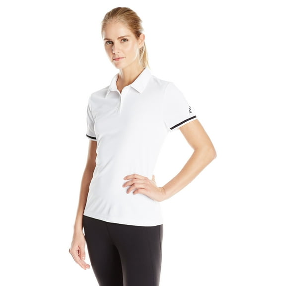 women's climachill tennis polo white