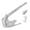 thumbnail image 4 of Claw Anchor, Boat Anchors Stable Mirror Polish Weather Resistant Sturdy  For Marine, 4 of 8