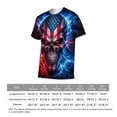 thumbnail image 6 of LAOLIUSN Men's Lightning Skull T-Shirt Patriotic Theme Tee American Flag Graphic Top, S-4XL, 6 of 7