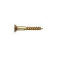 thumbnail image 2 of Hillman #4 X 1In Brass Flat Head Phillips Wood Screw 100Pk, 2 of 2