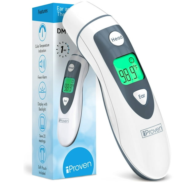 iProven Forehead and Ear Thermometer Dual Mode DMT489
