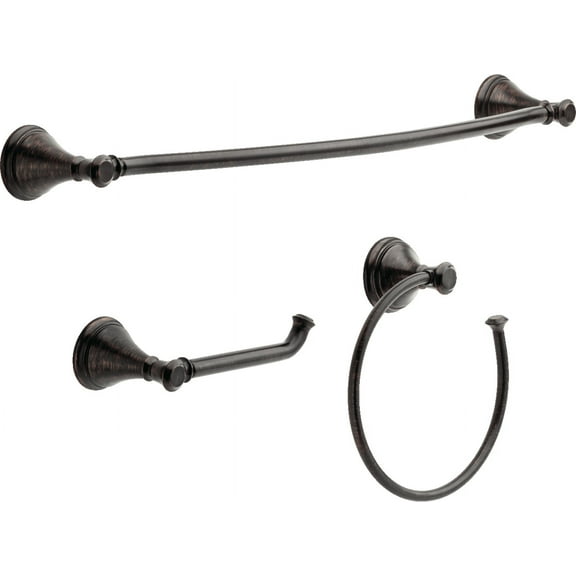 Cassidy 3-Piece Accessory Set in Venetian Bronze