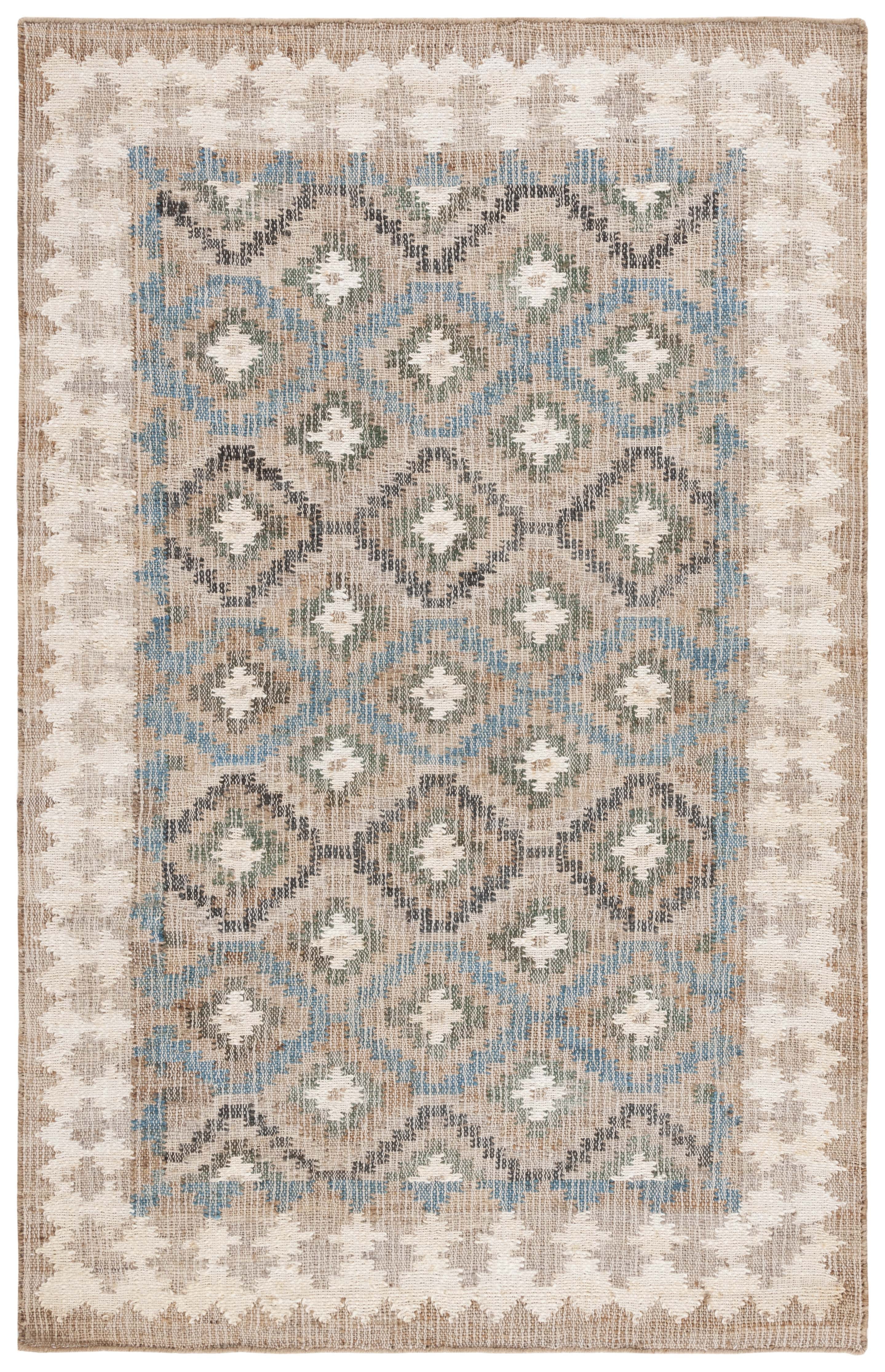 Safavieh Kilim Alys Geometric Area Rug, Blue/Ivory, 5' x 8'