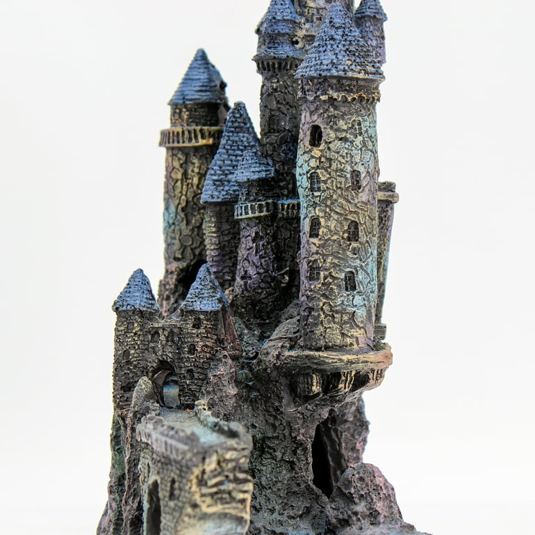 Large castle aquarium shop ornaments