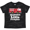 thumbnail image 3 of Inktastic Grandpa Little Firefighter Boys Fire Truck Boys Toddler T-Shirt, 3 of 5