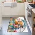 thumbnail image 3 of 2x3 Ft Entryway Area Rug, Country Farm Kitchen Rug Runner Washable Floor Mat, Farmhouse Pig Cow Horse Truck Flowers Barn Non Slip Indoor Door Mat Throw Carpet for Bathroom Living Room Bedroom, 3 of 8