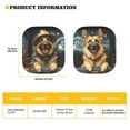 thumbnail image 3 of Jeiento Cute Dog Car Windshield Sun Shade Keep Your Vehicle Cool UV Sun and Heat Reflector 2 Pcs Interior Automotive Accessories Protector Universal Fit for Most Cars SUV Van Truck Sedan, 3 of 7