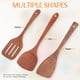 thumbnail image 5 of GOOHOCHY 3 espátulas de madera para cocina, espátula para parrilla, espátula de madera para wok, espátula para freír, espátula para carne., 5 of 5