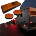thumbnail image 6 of Wzmzjy 3 Pieces Motorcycle Night Reflector Replaces for Motorbike Bike Trailer Yellow, 6 of 9