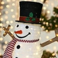 thumbnail image 6 of VEIKOUS Lighted Christmas Pop Up Snowman Family Decor - Set of 3, 6 of 14