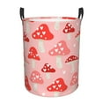 thumbnail image 2 of Uemuo Cute Mushroom1 Pattern Circular Laundry Hamper Basket with handles,Collapsible laundry basket,Large capacity laundry hamper,Laundry Organizer-Medium, 2 of 8
