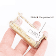 thumbnail image 5 of Vintage Combination Lock Alphabet Combination Lock Jewelry Box Padlock Suitable for Wooden Suitcase Drawer, 5 of 5