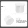 thumbnail image 3 of 50pcs Blinds Bottom Rail End Caps Horizontal Blinds Bottom Rail Button Plugs Roller Blinds Parts, 3 of 3