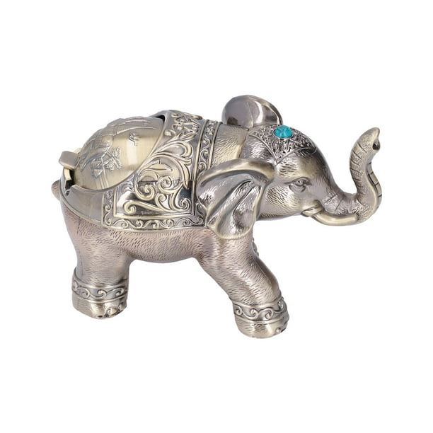 Cenicero de purosCenicero de cigarros Elefante vintage Ceniceros geniales Cenicero de elefante Máxima confiabilidad Jadeshay A
