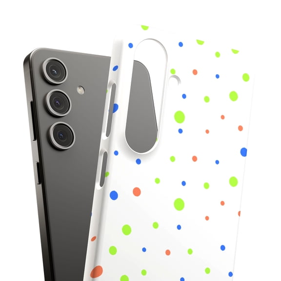 For Samsung Galaxy S21, Hard Shell, Polka Dot 14 Print, USA