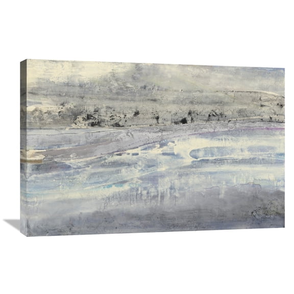 Global Gallery Albena Hristova 'Silver Horizon' Canvas Wall Art