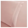 thumbnail image 6 of Bed Sheets, Premier 1800 Series Bed Sheet Set, Deep Pocket, Wrinkle, Fade, Stain Resistant, Luxury Soft Bedding Sheets & Pillowcases, Full, Pink Beige, 6 of 7