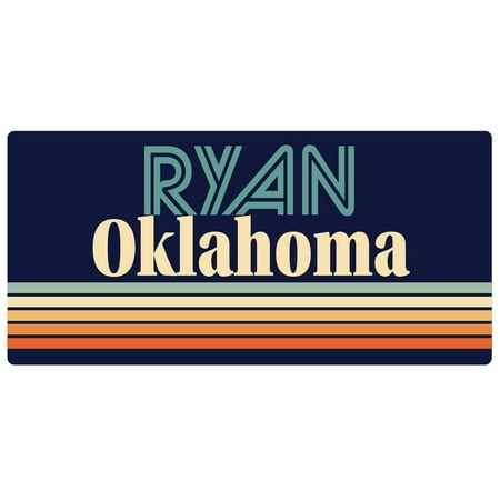 

Ryan Oklahoma 5 x 2.5-Inch Fridge Magnet Retro Design