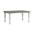 thumbnail image 3 of Liberty Furniture Industies, INC Whitney Rectangular Leg Table in Antique Linen w/ Weathered Gray, 3 of 12
