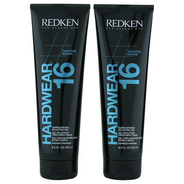 Redken Redken Hardwear 16 Super Strong Hair Gel 2 Ct 8 5 Oz Walmart Com Walmart Com