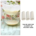 thumbnail image 4 of 3 Pcs Chiffons de Coton Réutilisables pour Filtres de Cuisine pour Yogourt, 4 of 9