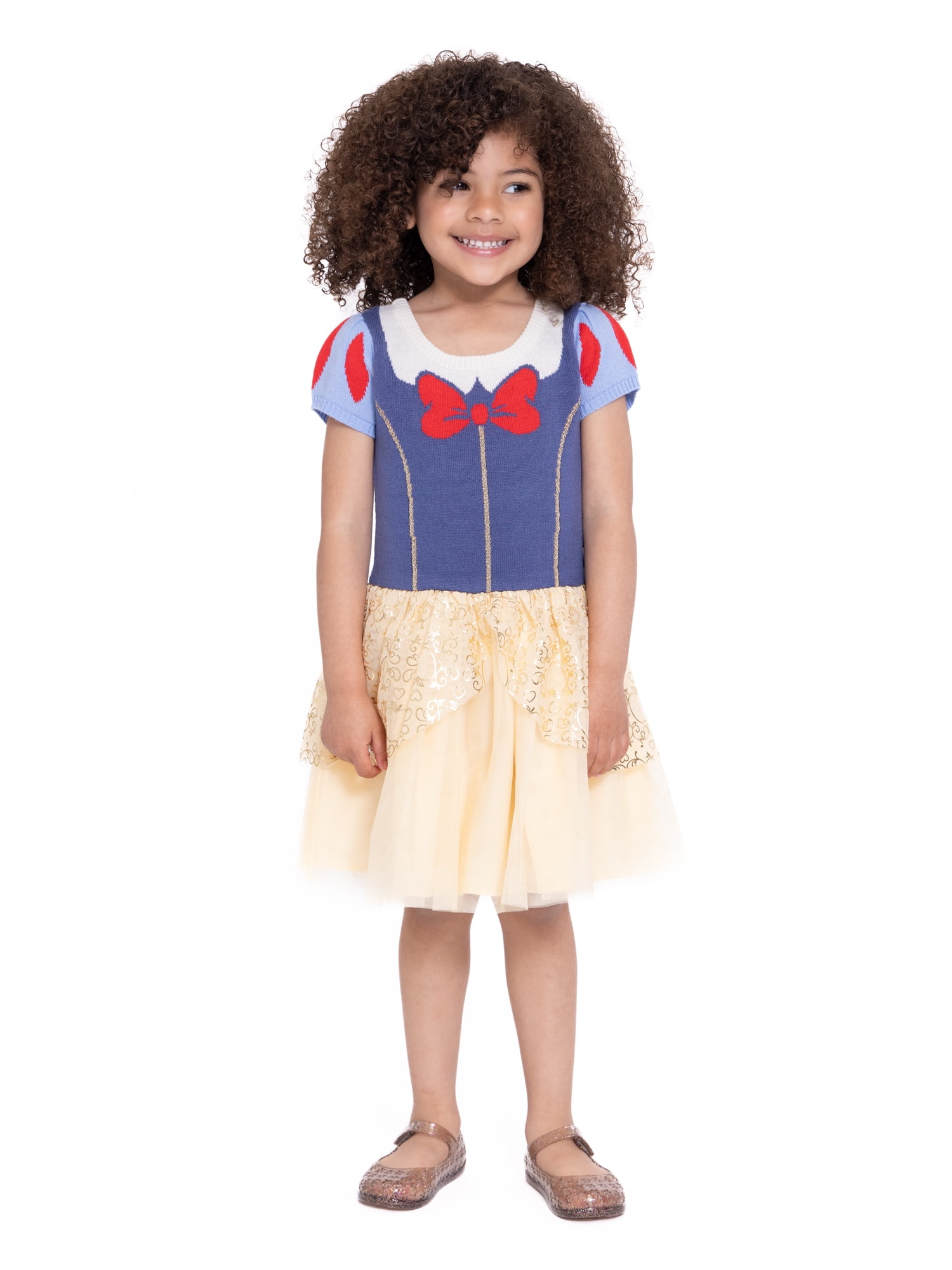Toddler Girl Cosplay Snowhite Dress, Sizes 12 Months - 5T