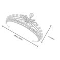 thumbnail image 2 of unbranded Crown Plateada Con De Y Ideal Para Y Eventos Formales, 2 of 8