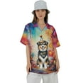 thumbnail image 4 of Hello 2025 Miniature American Shepherd Celebrates Happy New Year Firework Balloon Hawaiian Shirt Breathable Summer Unisex Merch MAS Dog Lover Gifts - 02024, 4 of 6