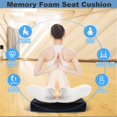 thumbnail image 5 of Extra Large Seat Cushion, Memory Foam Seat Cushion, Office Chair Cushions Butt Pillow for Car Long Sitting, Memory Foam Chair Pad for Back, Coccyx, Tailbone Pain Relief, 5 of 6