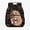 Capybara Strawberry, variant on Boy's Gir'ls Toddler School Backpack Age 2-5 Years Paw Print Heart 13.5" Preschool Daypack, Large Capacity Kindergarten Bag with Side Mesh Holders