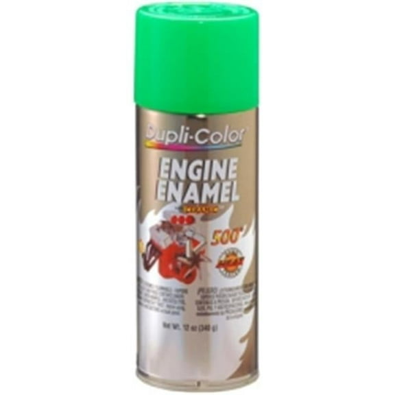 DE1641 12 oz Engine Enamel Paint, Grabber Green