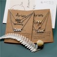 thumbnail image 2 of Ruiboury Pack of 3 Metal Necklace Decorative DIY Prop Elegance Rustproof Layered Jewelry Lightweight Letters Design Charms Pendent Type 1, 2 of 8