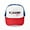 Red/Blue/White, variant on CafePress - Soccer Girl - Adjustable Unisex Printed Trucker Hat with Mesh Back