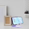 thumbnail image 4 of unbranded Soporte Plegable Para Teléfono Y Tablet Escritorio Color Púrpura Con Ajuste De Ángulo, 4 of 8