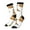 3 Black, variant on German Shepherd Dog Crew Socks for Men & Women, Breathable Casual Athletic Ankle Socks