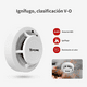 thumbnail image 3 of Kit Detector De Humo Bloosom  Con Alta Cobertura Y Alarma Con Sonido 4pcs, Blanco, 3 of 5