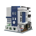 thumbnail image 4 of Art Gallery Modular Building Blocks Toy Bricks Model City Street View MOC Buildings Set | General Jim's Toys | Compatible with Lego, Cobi, Wange, Sembo and all major brick building brands., 4 of 8