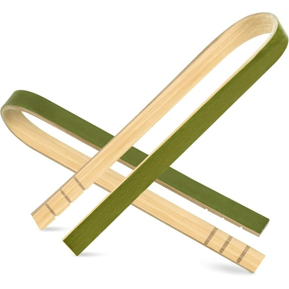 TEXIJUSO 200 Pcs Mini Bamboo Tongs, 4 Inch Wooden Tongs Disposable Cooking Utensils,Charcuterie Boards Accessories,Natural Toast Tongs for Cooking,Disposable Tongs for Serving Food.