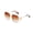 Beige, variant on Sunglasses Womens Mens LSQii Retro Lightweight Square & Oval Frames Metal Big UV Protection Polarized Sun Glasses Unique Design Summer Trendy 2026 Light Blue