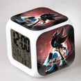 thumbnail image 5 of Figura de anime Sonic Shadow Blaze, reloj despertador LED colorido de plástico, luz de noche, decoración del hogar para dormitorio de estudiantes y niños, regalos, 5 of 5