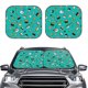 thumbnail image 2 of Balery Sushi Parasol para parabrisas de coche de 2 piezas | Parasol plegable para parabrisas delantero de coche para la mayoría de sedanes-Small, 2 of 5