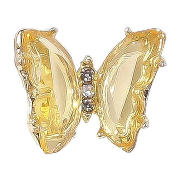 Uñas postizas a presión, regalos para mujeres, joyería de aleación de circonita, decoración tridimensional para uñas, 12 colores