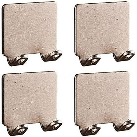 

Bathtub Hook Stainless Steel Hook Wall-Mounted Heavy-Duty Hook Coat Hook Suitable for Bathroom Bedroom Hotel Kitchen 4-Piece Set