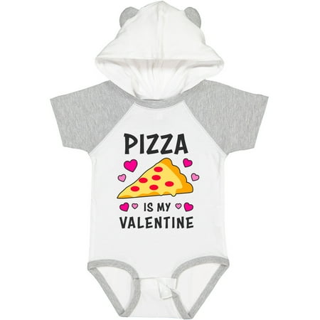 

Inktastic Pizza is My Valentine with Hearts Gift Baby Boy or Baby Girl Bodysuit