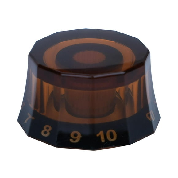 Perillas de guitarra Hugo Perilla de potenciómetro 6mm Marrón claro