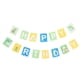 thumbnail image 1 of KAKOWELY Banner de feliz cumpleaños, adorable dinosaurio, suministros para fiesta de cumpleaños en casa o dormitorio., 1 of 4